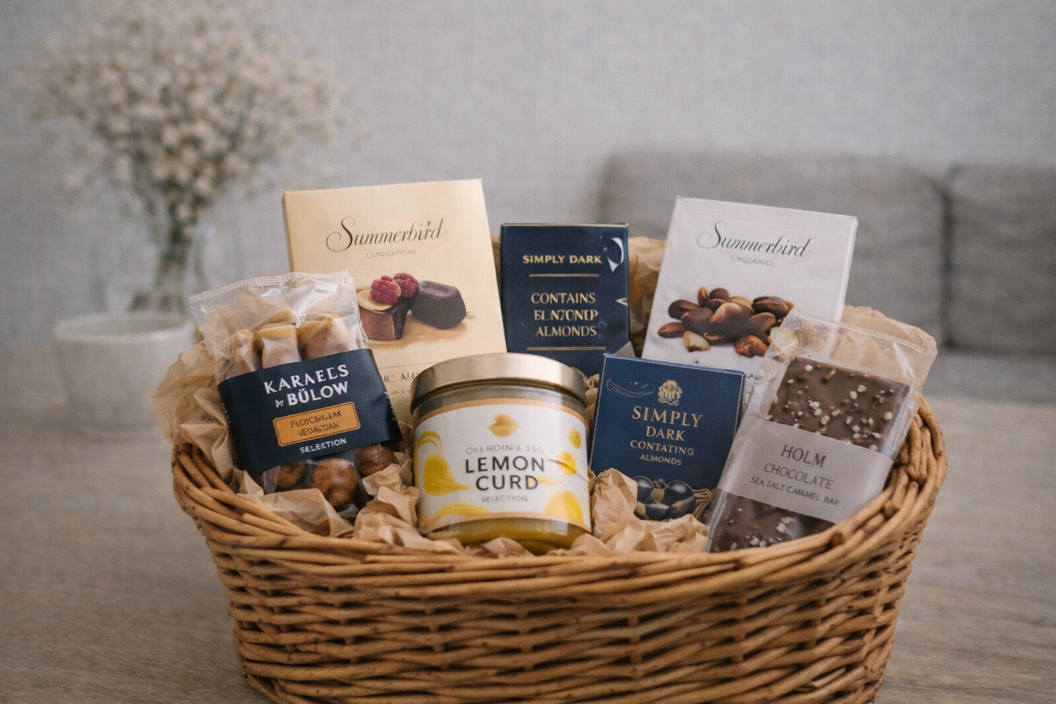 Gavekurv med chokolade – nem, personlig og smagfuld gave