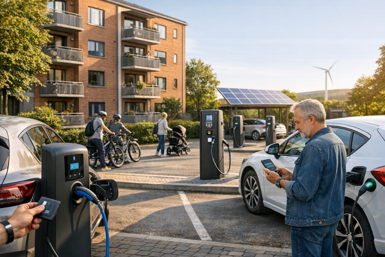 Bæredygtige el-ladeløsninger til boligforeninger i Danmark